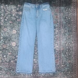 Abercrombie & Fitch Light Blue Straight Leg Jeans